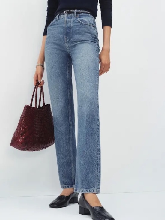 Reformation Denim - Reformation • Cynthia High Waist Relaxed Jean in Colorado